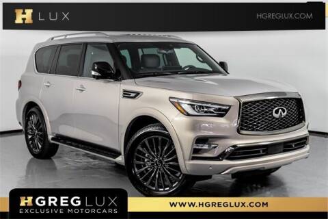 2023 Infiniti QX80 for sale at HGREG LUX EXCLUSIVE MOTORCARS in Pompano Beach FL