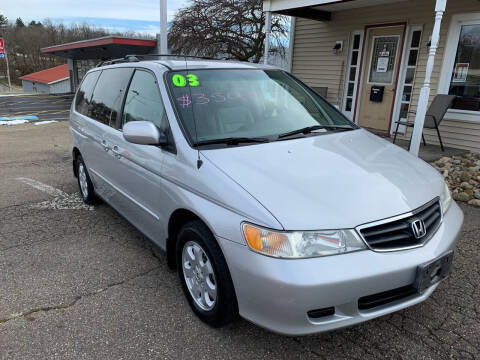 2003 Honda Odyssey for sale at G & G Auto Sales in Steubenville OH