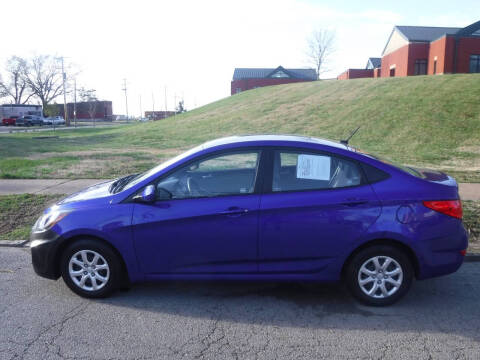 2013 Hyundai Accent for sale at ALL Auto Sales Inc in Saint Louis MO