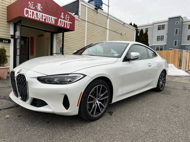 2022 BMW 4 Series for sale at Champion Auto LLC in Quincy MA
