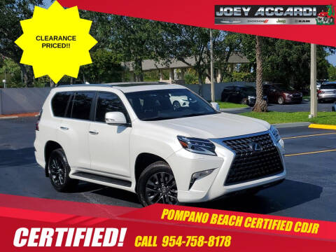 2022 Lexus GX 460 for sale at PHIL SMITH AUTOMOTIVE GROUP - Joey Accardi Chrysler Dodge Jeep Ram in Pompano Beach FL
