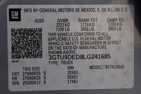 2020 GMC Sierra 1500