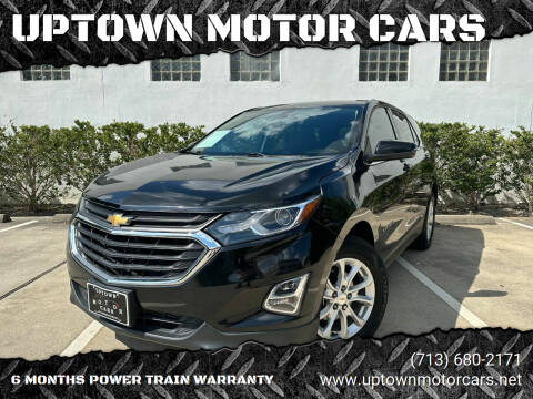 2018 Chevrolet Equinox for sale at UPTOWN MOTOR CARS in Houston TX
