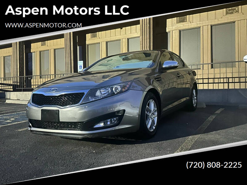 2012 Kia Optima for sale at Aspen Motors LLC in Denver CO