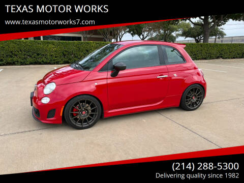 2017 FIAT 500 for sale at TEXAS MOTOR WORKS in Arlington TX