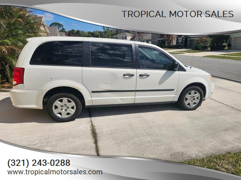 White 2013 Ram C/V Tradesman Tradesman 4dr Cargo Mini-Van 1