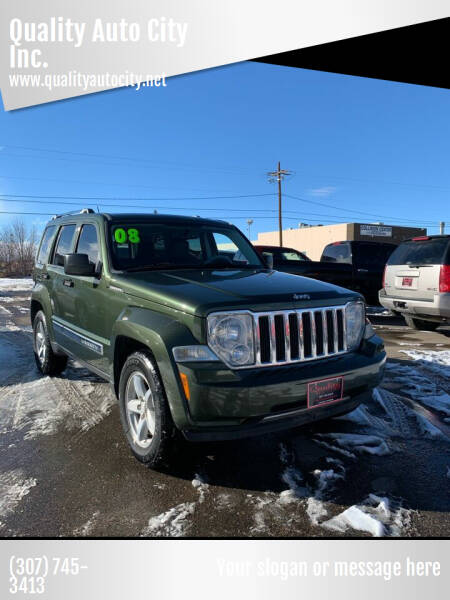 2008 Jeep Liberty for sale at Quality Auto City Inc. in Laramie WY
