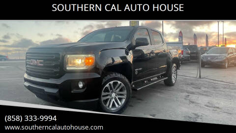 2015 GMC Canyon for sale at SOUTHERN CAL AUTO HOUSE in San Diego CA