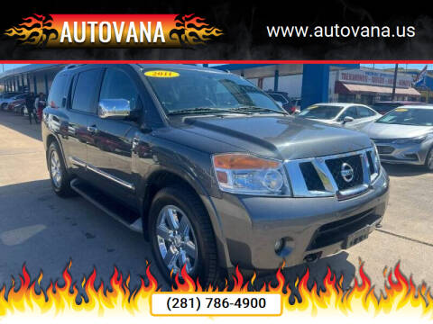 2011 Nissan Armada for sale at AutoVana in Humble TX