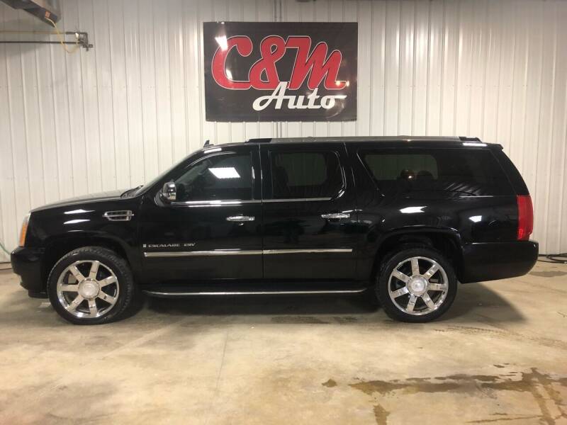 2007 Cadillac Escalade ESV for sale at C&M Auto in Worthing SD