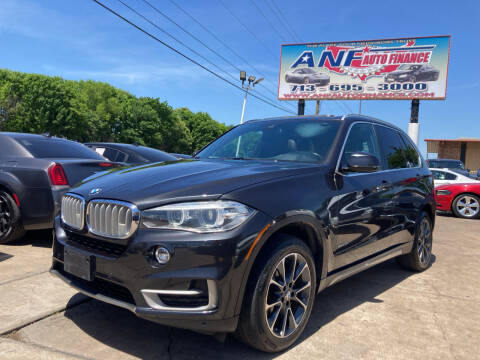 2018 BMW X5 for sale at ANF AUTO FINANCE in Houston TX