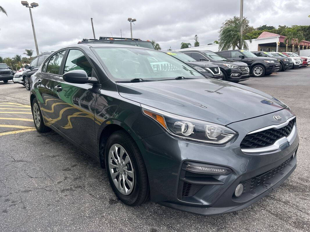 2021 Kia Forte for sale at Tropical Auto Sales in North Palm Beach, FL