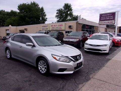 2016 Nissan Altima for sale at Gregory J Auto Sales in Roseville MI