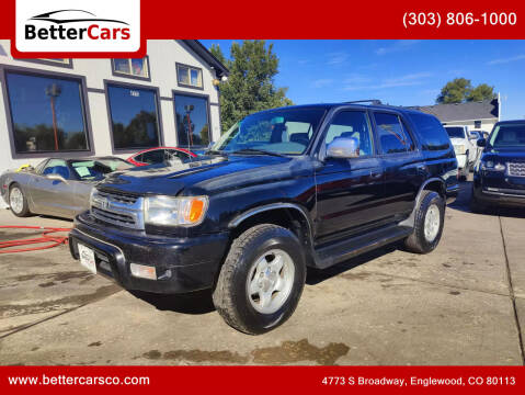 2002 Toyota 4Runner for sale at Better Cars in Englewood CO