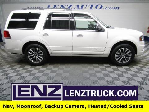 2017 Lincoln Navigator for sale at LENZ TRUCK CENTER in Fond Du Lac WI