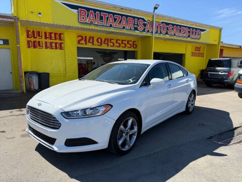 2013 Ford Fusion for sale at Baltazar's Auto Sales LLC in Grand Prairie TX