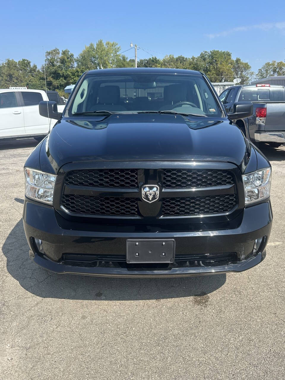 Black 2014 Ram 1500 Express 4x4 Express 4dr Quad Cab 6.3 ft. SB Pickup 2