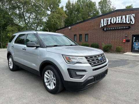 2017 Ford Explorer for sale at Autohaus of Greensboro in Greensboro NC