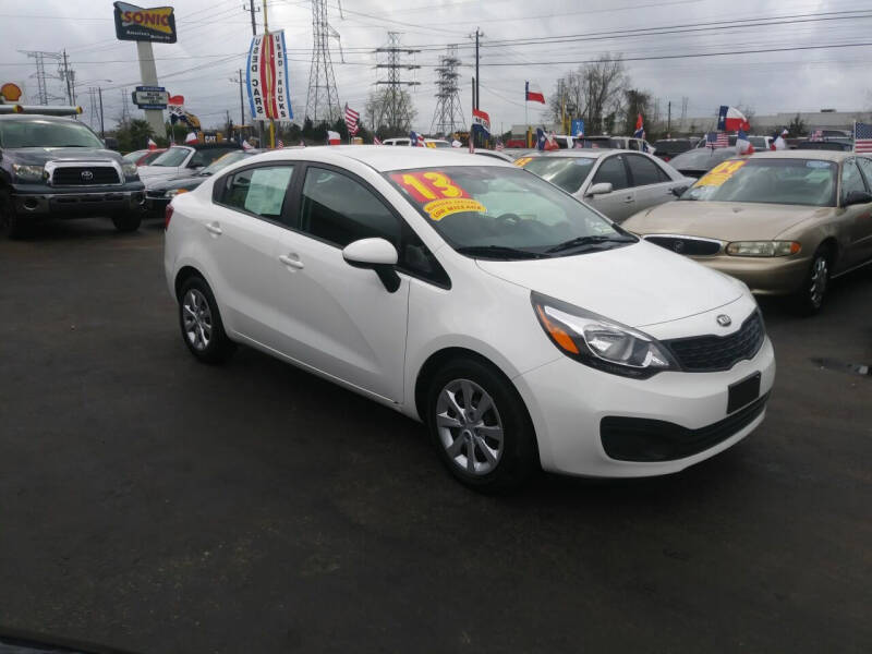 2013 Kia Rio for sale at Texas 1 Auto Finance in Kemah TX