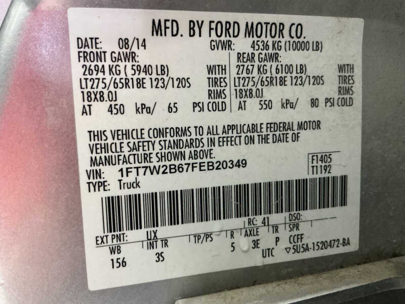 2015 Ford F-250 Super Duty