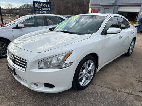 2013 Nissan Maxima for sale at Motley's Auto World in Danville VA