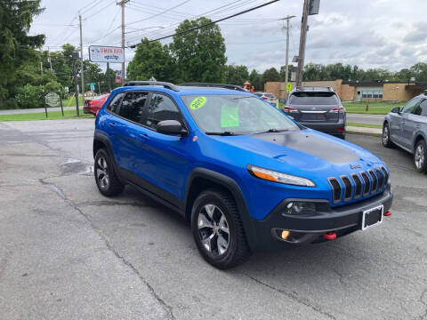 2017 Jeep Cherokee for sale at JERRY SIMON AUTO SALES in Cambridge NY