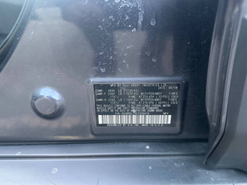 2014 Subaru Outback 3.6R Limited