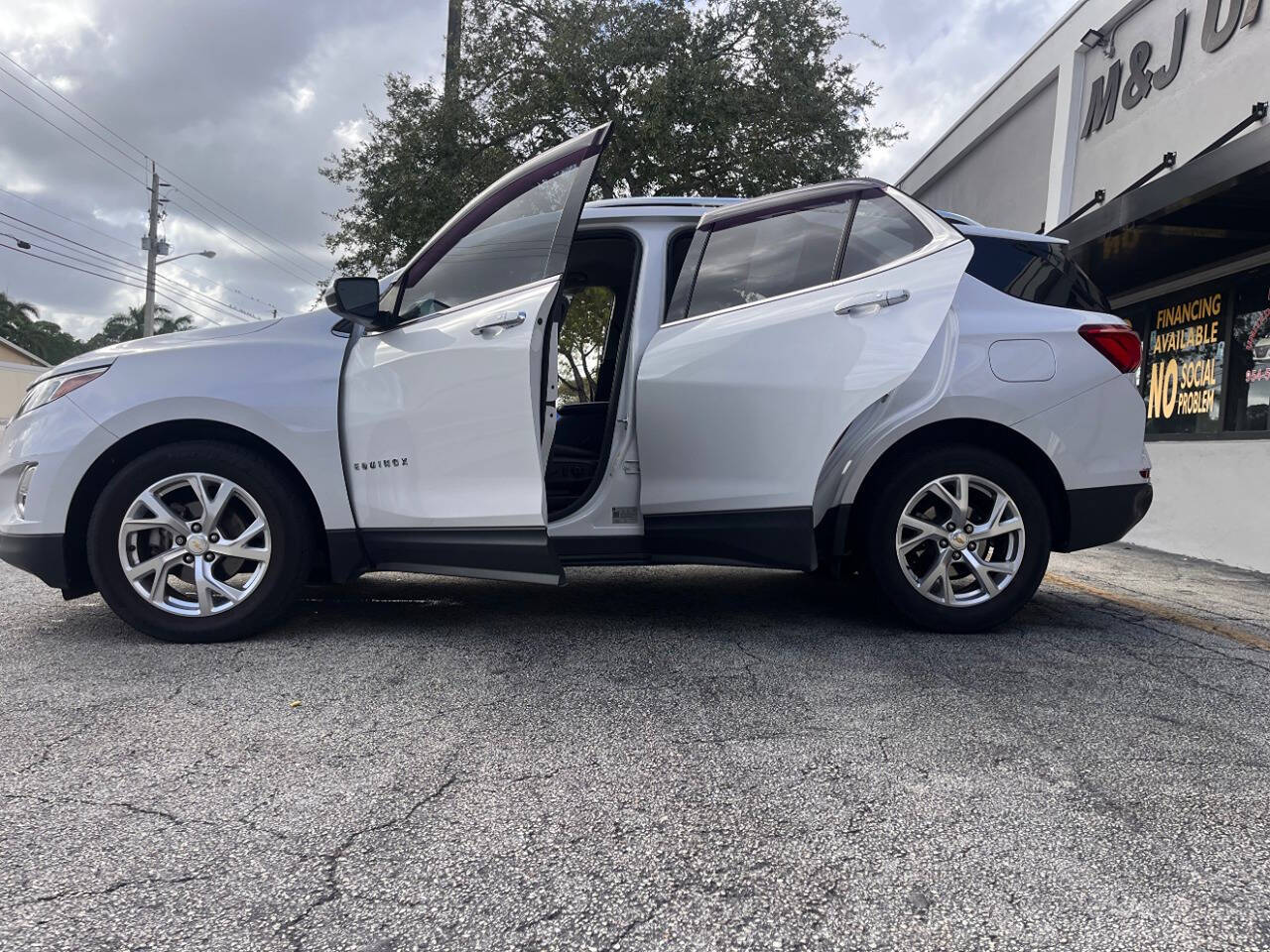 2019 Chevrolet Equinox for sale at M & J UNITED AUTO SALES in LAUDERDALE LAKES, FL