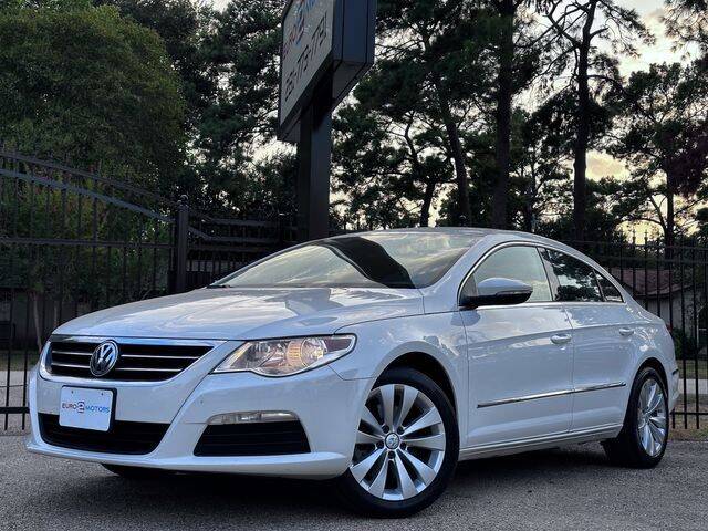2012 Volkswagen CC for sale at Euro 2 Motors in Spring TX