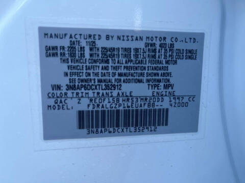 2026 Nissan Kicks SR