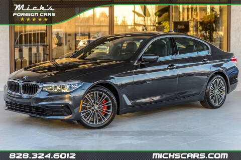 2019 BMW 5 Series for sale at Mich's Foreign Cars in Hickory NC