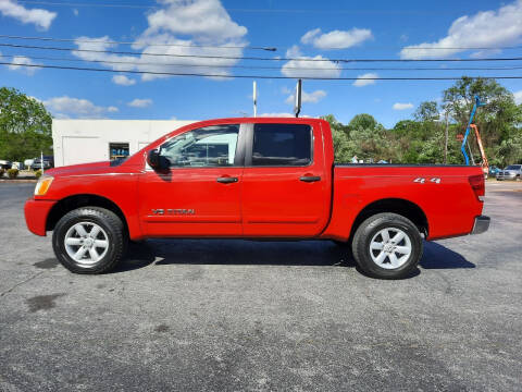 2010 Nissan Titan for sale at G AND J MOTORS in Elkin NC