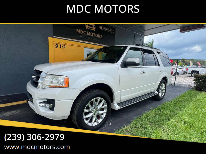 2017 Ford Expedition for sale at MDC MOTORS in Fort Myers FL