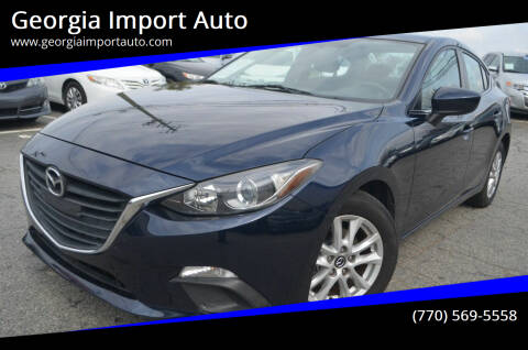 2014 Mazda MAZDA3 for sale at Georgia Import Auto in Alpharetta GA