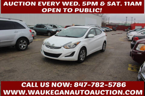 2016 Hyundai Elantra for sale at Waukegan Auto Auction in Waukegan IL