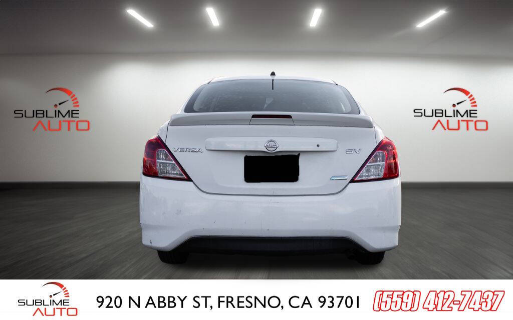 2016 Nissan Versa for sale at SUBLIME AUTO in Fresno, CA