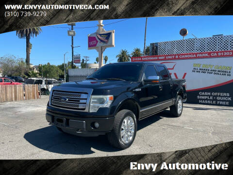 2013 Ford F-150 for sale at Envy Automotive in Canoga Park CA