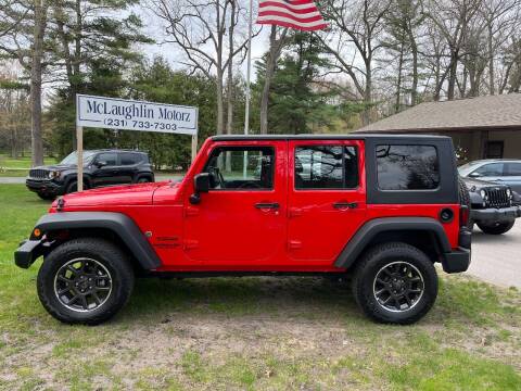 2017 Jeep Wrangler Unlimited for sale at McLaughlin Motorz in North Muskegon MI