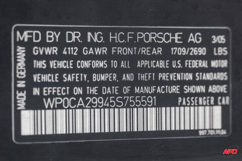 2005 Porsche 911 Carrera