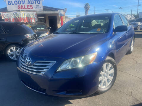 2007 Toyota Camry Hybrid for sale at Bloom Auto Sales in Escondido CA