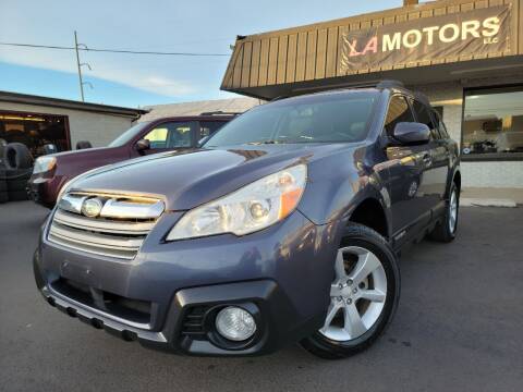2014 Subaru Outback for sale at LA Motors LLC in Denver CO