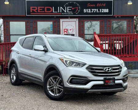 2017 Hyundai Santa Fe Sport for sale at REDLINE AUTO SALES LLC in Cedar Creek TX