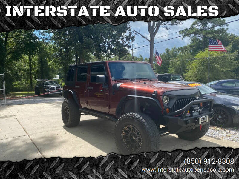 2008 Jeep Wrangler Unlimited for sale at INTERSTATE AUTO SALES in Pensacola FL