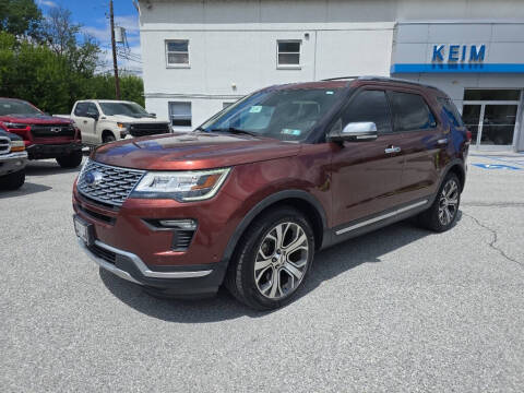 2018 Ford Explorer Platinum