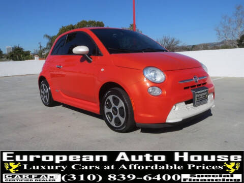 2016 fiat deals 500e for sale