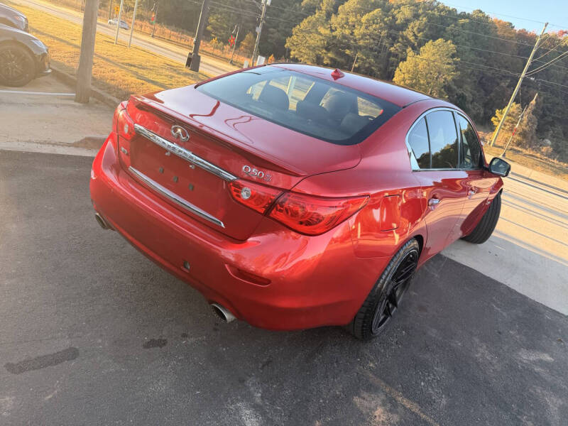 2017 Infiniti Q50 Red Sport 400