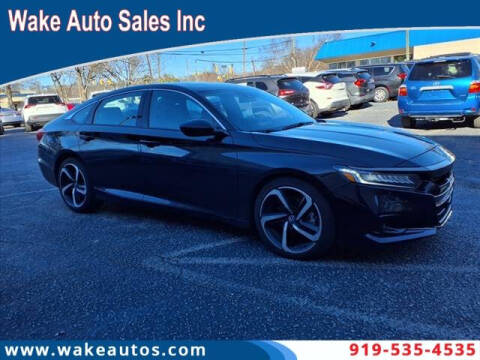 2021 Honda Accord for sale at Wake Auto Sales Inc in Raleigh NC