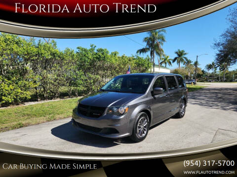 2016 Dodge Grand Caravan for sale at Florida Auto Trend in Plantation FL