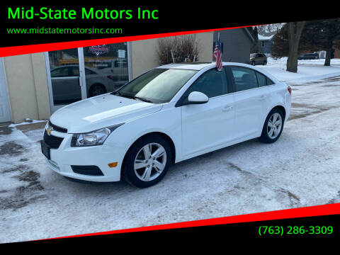 2014 Chevrolet Cruze for sale at Mid-State Motors Inc in Rockford MN