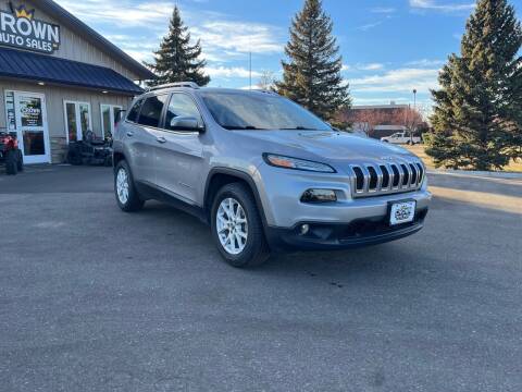 2018 Jeep Cherokee for sale at Crown Motor Inc in Grand Forks ND